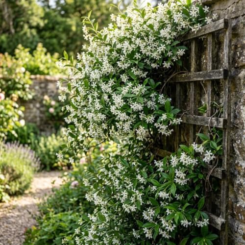 2 Star Arabian Jasmine Plants, Indoor Outdoor Flower, 4-9 Inches - Image 6