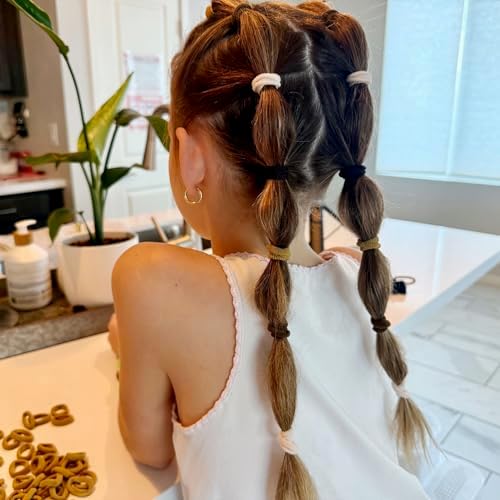 200 Pack Hair Ties BEoffer Baby Toddlers Girls Elastics Hair Band - Image 3