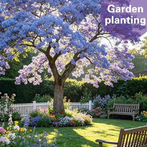 Blue Jacaranda Tree Seeds, Blue-Violet Blooming Ornamental Deciduous Trees - Image 4