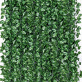 300 Pack 2200 Feet Fake Greenery Hanging Garland, Artificial Ivy Leaf Plants, Vine Leaves, Flowers Foliage for Bedroom Garden Wall Decor by ZYIGYI