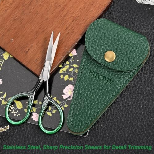 Small Sharp Scissors for Women Men Eyebrow Hair Beauty Grooming - Image 3