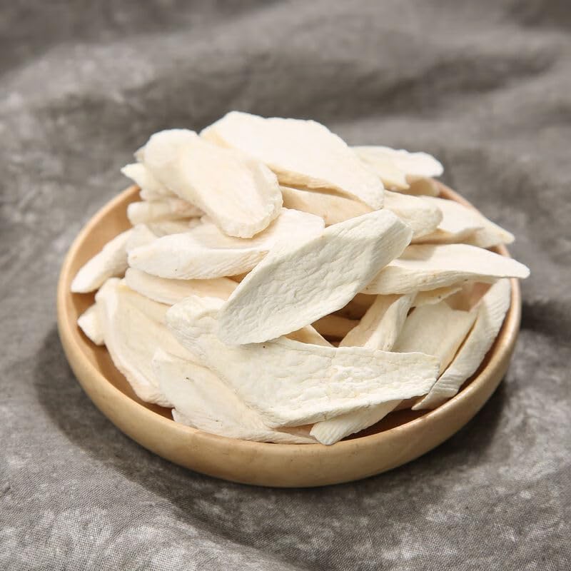 Dried Chinese Yam Slices (铁棍山药片) | Huai Shan 淮山 | Dioscorea Polystachya Root | Herbal Tea, Congee & Soup Ingredient | 250g / 8.81oz - Image 7
