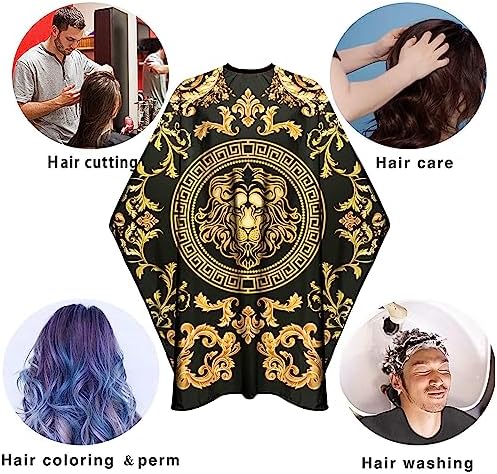 Barber Capes for Men Hair Cutting Salon Capes with Snaps Hairdresser Gown Stylist Cape- 63”× 56” - Image 6