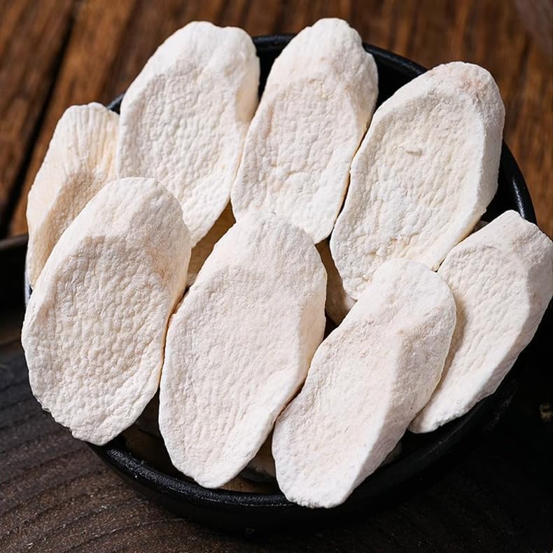 Dried Chinese Yam Slices (铁棍山药片) | Huai Shan 淮山 | Dioscorea Polystachya Root | Herbal Tea, Congee & Soup Ingredient | 250g / 8.81oz - Image 6