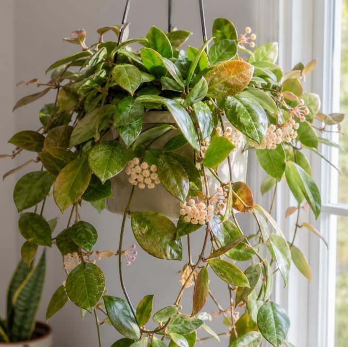 Set 3 Hoya Sunrise Plants Live for Planting, Rare Succulents Plants, Climbing Hoya Vines for Indoor, Outdoor 4 to 6 Inch Tall, No Pot - Image 4