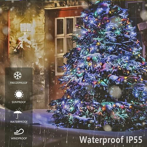 50PACK Multicolor C9 LED Christmas Lights Shatterproof Waterproof Plastic - Image 5