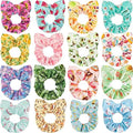 WILLBOND 16 Pcs Girls Hair Scrunchies Kawaii Print Ties,Lovely Style by Willbond+Technology+Limited