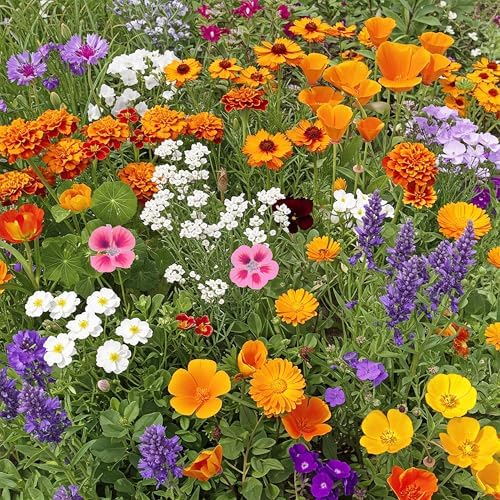 Ferry-Morse Low-Growing Bulk Wildflower Seeds, 310,000+, 1 lb by FerryMorse