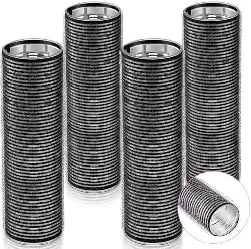 WILLBOND 4 Pcs Aluminum Thermal Hair Rollers for Women, 4.1 X 1.2 Inch by Willbond+Technology+Limited