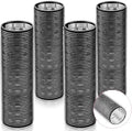 WILLBOND 4 Pcs Aluminum Thermal Hair Rollers for Women, 4.1 X 1.2 Inch by Willbond+Technology+Limited