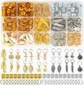 220-Piece Braiding Hair Rings - 15 Styles, Jewelry for Braids, Clips, Pendants, Headbands & Accessories by Unknown