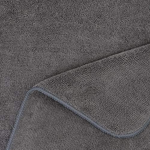 POLYTE 340 GSM Quick Dry Microfiber Hair Salon Towel, 20x40 in, 2 Pack - Image 4