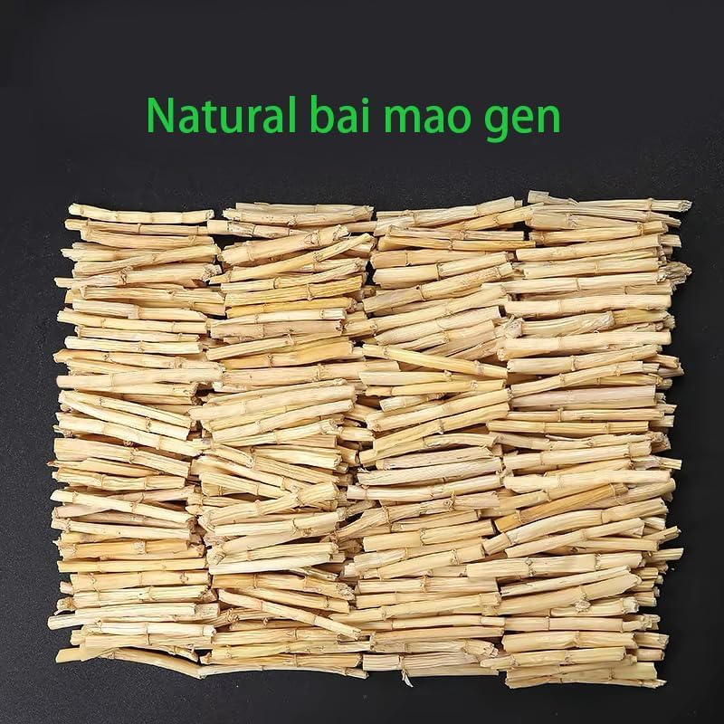 Lalang Grass Rhizome- Pure Natural Chinese Herbal Medicine-Dried Cogon grass root 白茅根3.53oz/100g Used for making soup-Brewing tea-Bai Mao Gen (Cogon grass root) - Image 6