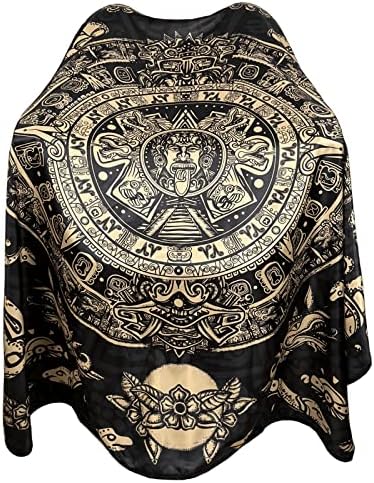 Pelocapa Barber Cape for Men with Copper Snap Closures, Professional Hair Salon Cutting Cape, Large Waterproof Hairdressing Gown for Hairstylist- 63”× 56” by Pelocapa