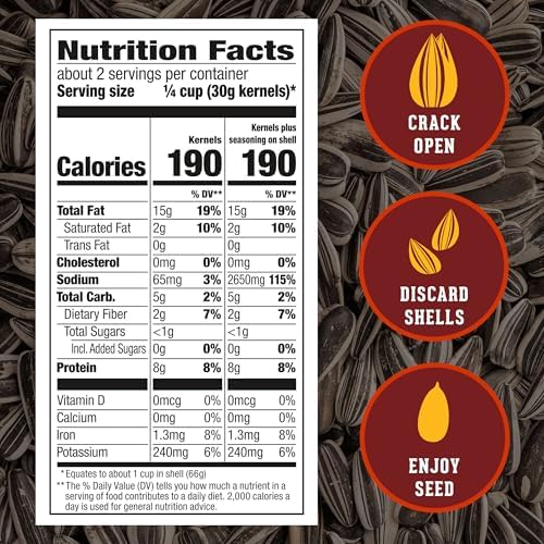 DAVID Jumbo Sunflower Seeds, Bar-B-Q Flavor, 5.25 oz. - Image 2