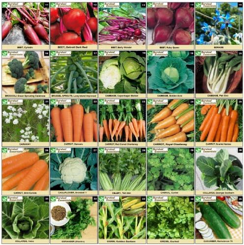 Grow Healthy Non GMO Food Seed Vault, 135 Types - Image 6