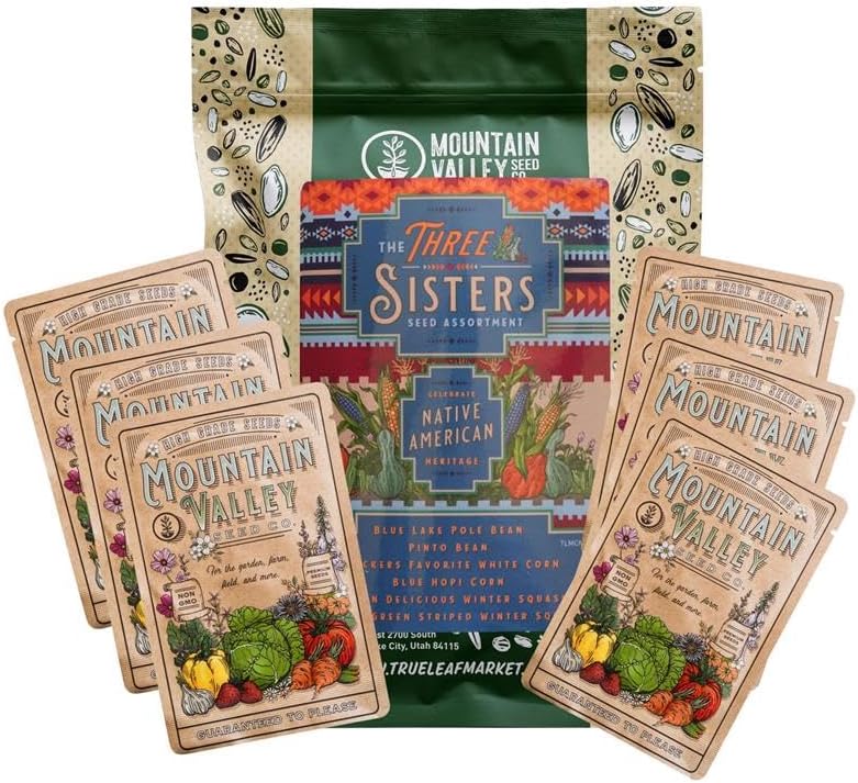 Mountain Valley Seed Co The Three Sisters Seed Assortment – 6 Pack Heirloom - Image 2