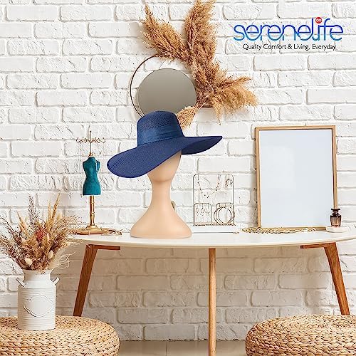 SereneLife Professional Mannequin Head, Women’s Wig Stand Display (16.1'' Height), Smooth Surface for Styling and Displaying Hats & Jewelry, Ideal for Salon & Retail Use - Image 6