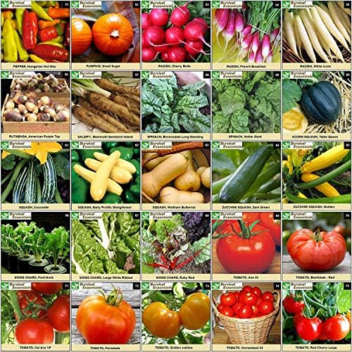 Heirloom Seed Vault, 17,500 Non-GMO Seeds-100 Variety - Image 4