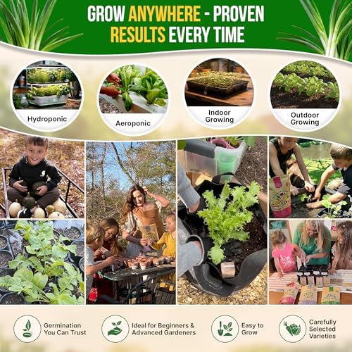 Organo Republic Onion Leek Seeds Pack 1G - Over 375 Non-GMO Heirloom Onion Seeds for Planting Vegetables in Individual Seed Packet, Vegetable Seeds for Planting Home Garden Indoor & Outdoor Gardening - Image 5