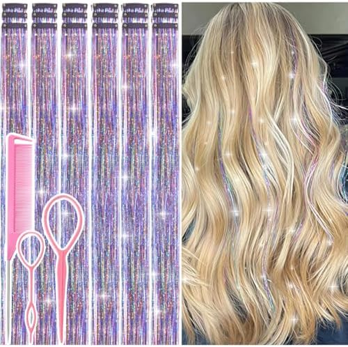 Hair Tinsel Clip in Dreamy Colorful Fairy Hair Tinsel Kit by Rootoofocusesonthesecretstoenhancingwomensbeauty
