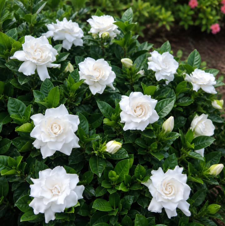 Frostproof Jasmine Plant Live for Planting, Fragrant White Flowering, Shrub Jasmines Vine Plant, 4 to 6 Inch Tall, No Pot - Image 2
