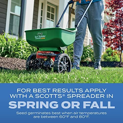Scotts Turf Builder Grass Seed Sun and Shade Mix - Grass Seed Plus Lawn Fertilizer and Soil Improver, Covers Up to 2,240 sq. ft., 5.6 lb. (Pack of 4) - Image 5