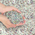 T4U Crystal Rocks for Aquarium, Fluorite Chips Pebbles for Plants 2 lb by T4U