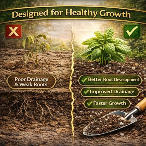 Potting Mix Soil 3 QT for Indoor Plants & Outdoor Gardening – Seed Starter Soil, All Purpose Planting Mix – Moisture Retaining, Fast Draining Soil for Seeds, Herbs, Flowers & Vegetables - Image 4