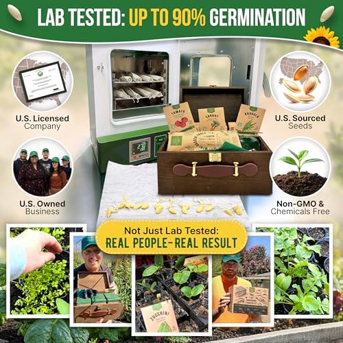 75 Medicinal & Tea Herb Seeds Variety Pack, Garden Seed Starter Kit - Over 47,380 Non-GMO Heirloom Seeds for Planting Herbs and Vegetables, Seed Box with Gardening Supplies, Gardening Gifts - Image 2