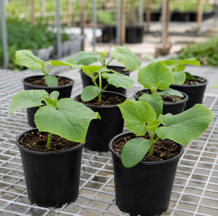 2 Live Cucumber Plants for Planting, 3-5 Inch Tall Starter Seedlings, Vegetable Garden Starts for Outdoor Garden, Patio Pots and Raised Beds - Image 7