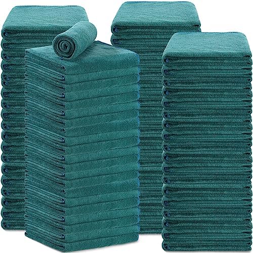Newwiee 72 Pack Salon Towels Bleach Proof Hair Towel 18 x 30 Inch, Green by Newwiee