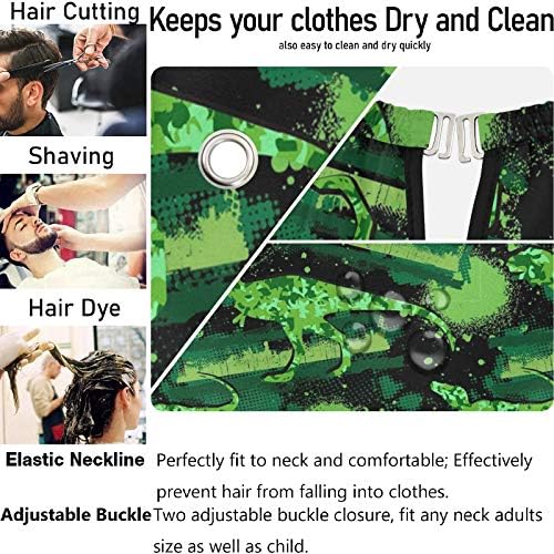 visesunny Professional Barber Cape Polyester Hair Cutting Salon Cape Apron Anti-Static Beard Bib Grooming Apron - Image 5
