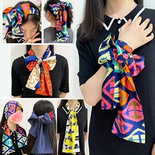 XTREND Satin Edge Laying Scarf Wrap Headband edge Laying Scarf for lace Wigs Non-slip Hair Wrap Satin Wig Grip For Wig - Image 5
