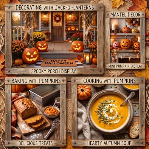 Seed Needs Jack O Lantern Pumpkin Seeds to Plant Vegetables - Bulk Pack - Image 6