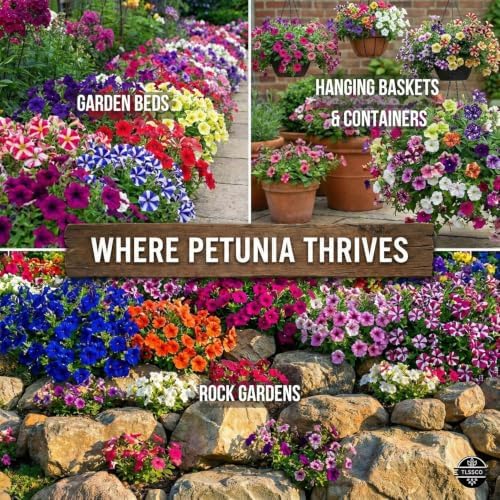 Petunia Seeds for Planting, 5500+ Seeds, Petunia Grandiflora - Image 2