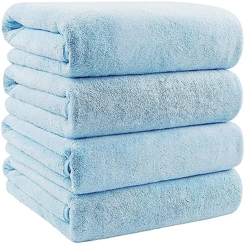 Orighty Bath Towels, Soft Feel Bath Towel, 4 Pack (27'' x 54'') by AllRightinOrighty