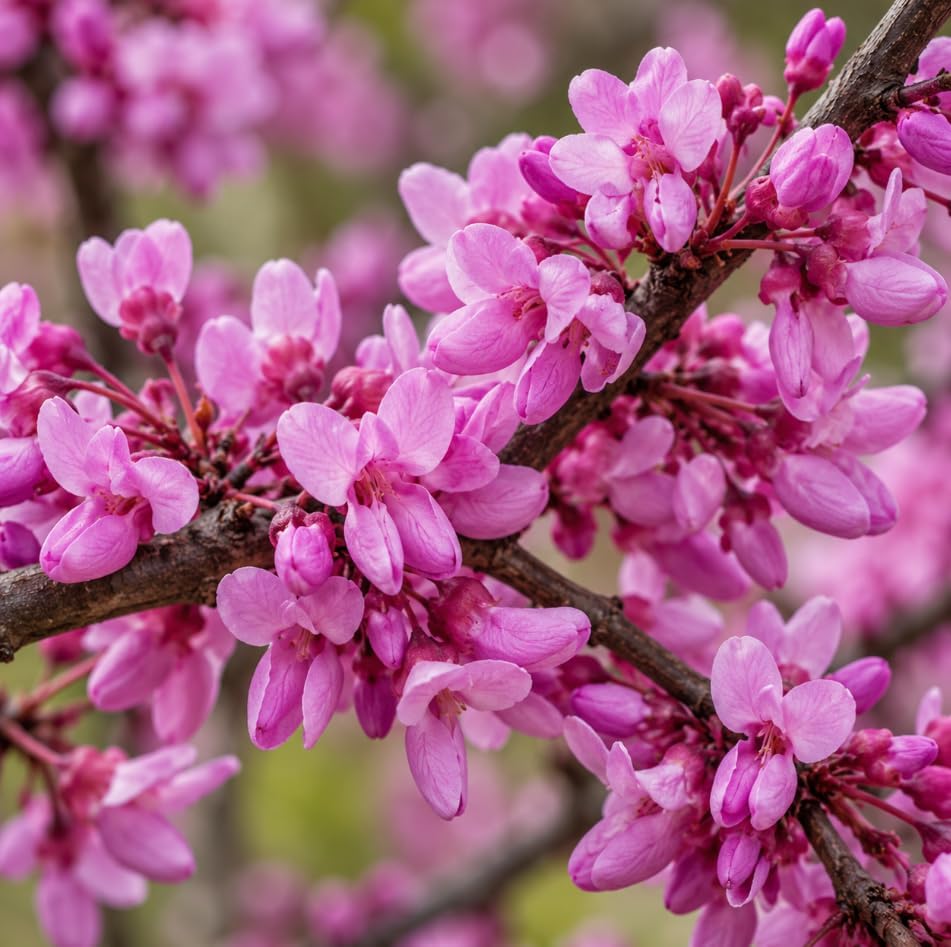 Eastern Redbud Tree Ornamental Red Bud Tree Live Home 1 Year Old, 1 Ft Tall - Image 6
