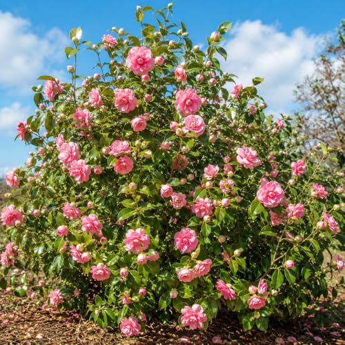 High Fragrance Camellia - 12-18" Tall Live Plant - Gallon Pot - Image 4
