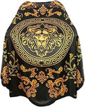 Barber Capes for Men Hair Cutting Salon Capes with Snaps Hairdresser Gown Stylist Cape- 63”× 56” by Unknown