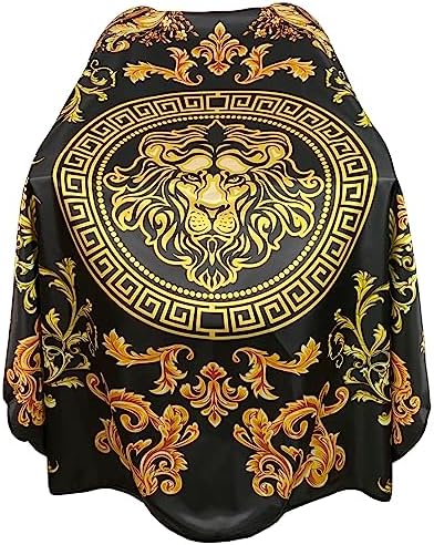 Barber Capes for Men Hair Cutting Salon Capes with Snaps Hairdresser Gown Stylist Cape- 63”× 56” by Unknown