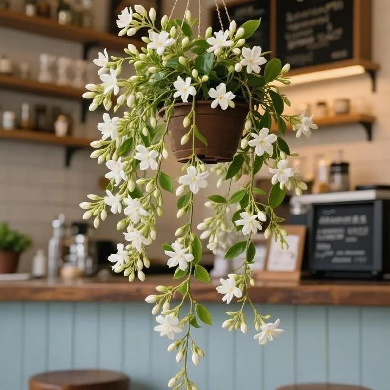 100 Climbing Jasmine Seeds for Planting – Fragrant Perennial Vine Flower Seeds, Non-GMO Heirloom, Evergreen Climbing Flowers for Garden, Balcony, Fence & Trellis - Image 5