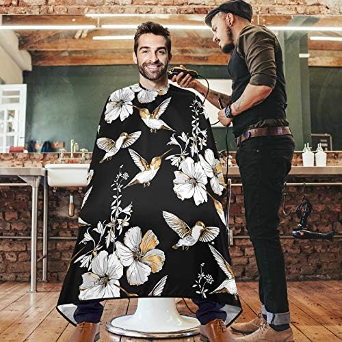 visesunny Professional Barber Cape Polyester Hair Cutting Salon Cape Apron Anti-Static Beard Bib Grooming Apron - Image 2