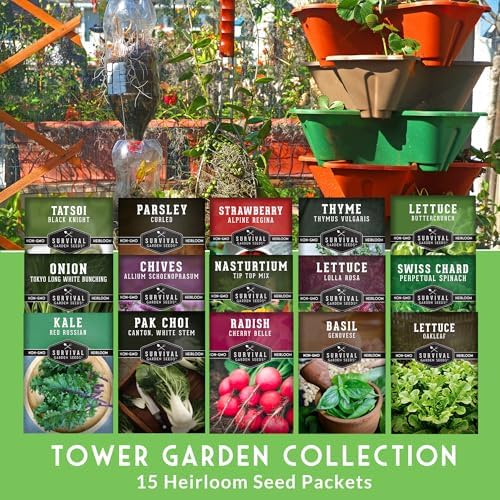 Tower Garden Seeds 15 Variety Collection for Planting - Image 3