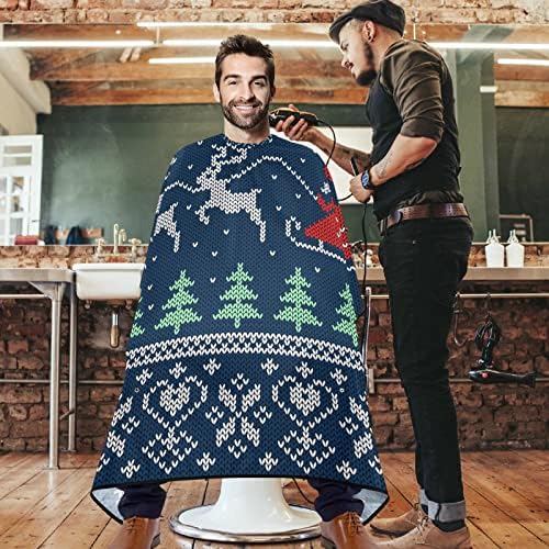 Barber Capes Polyester Hair Cutting Salon Cape with Snaps Beard Bib Hairdresser Gown Stylist Cape For Men Women - Image 2