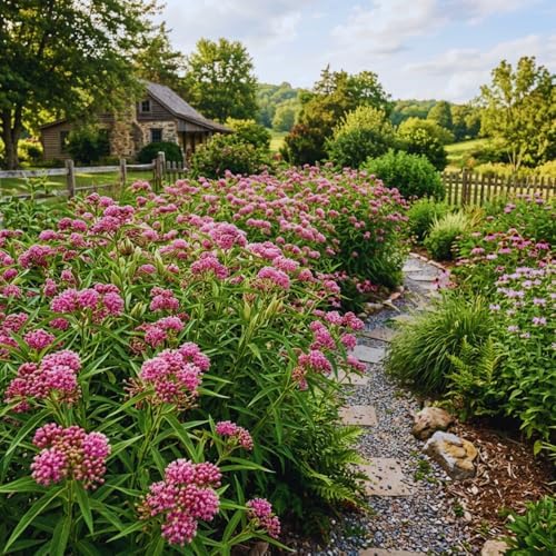 3 Pink Milkweed Live Plants, Asclepias Tuberosa, 4-6 Inch Tall - Image 4