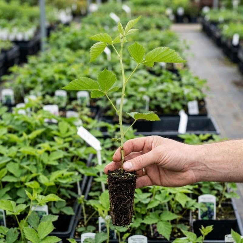 2 Triple Crown BlackBerry Plants Live, Fruit Berry Bush, 4-7 Inch Tall - Image 4