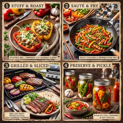 Seed Needs Orange King Bell Pepper Seeds to Plant Vegetables - 2 Packs - Image 6