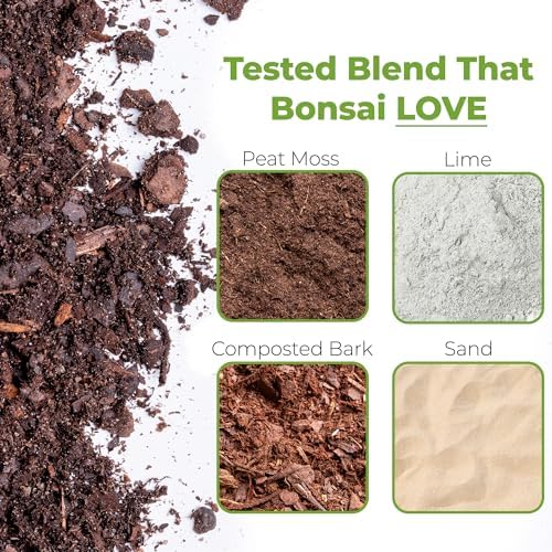 Perfect Plants Bonsai Soil, 8 qt, Organic All-Purpose Potting Mix - Image 2