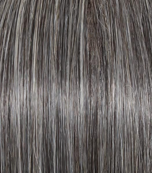Raquel Welch Fierce And Focused Hand Tied Short Bob Wig by Hairuwear, Average Size Cap, RL511 Sugar And Charcoal - Image 2